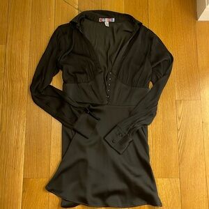 Silk dress size small worn once
